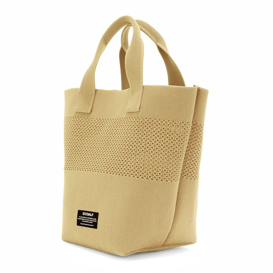 ECOALF MUSTARD TIKA MINI BUCKET BAG FOR WOMEN