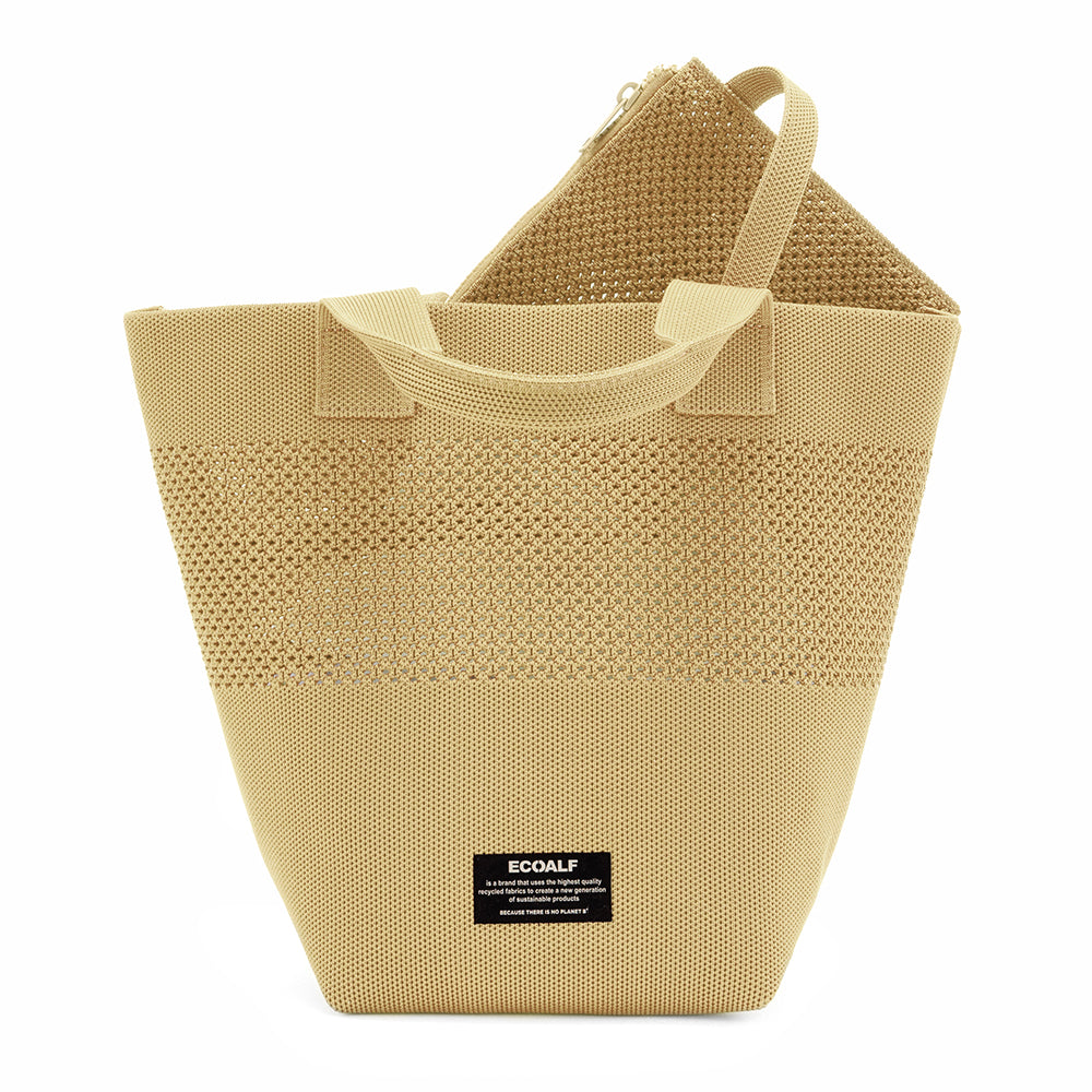 ECOALF MUSTARD TIKA MINI BUCKET BAG FOR WOMEN