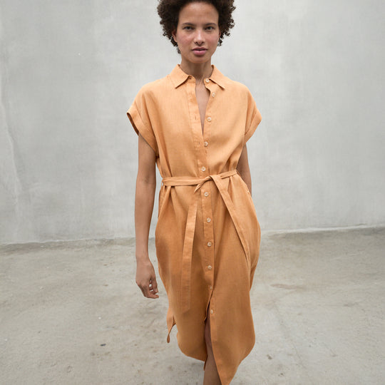 ECOALF BRIGHT SUNSET AMATISTA DRESS FOR WOMEN