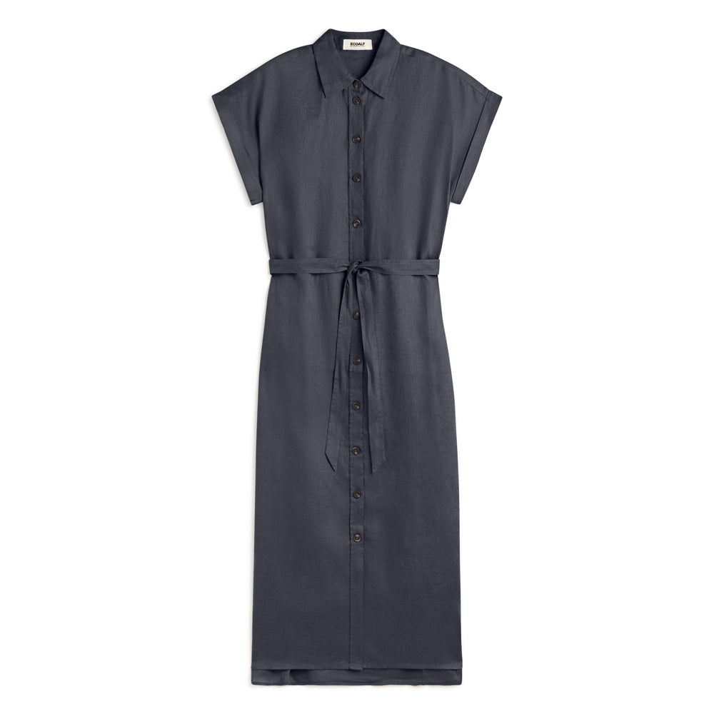 ECOALF DARK GREY AMATISTA DRESS FOR WOMEN