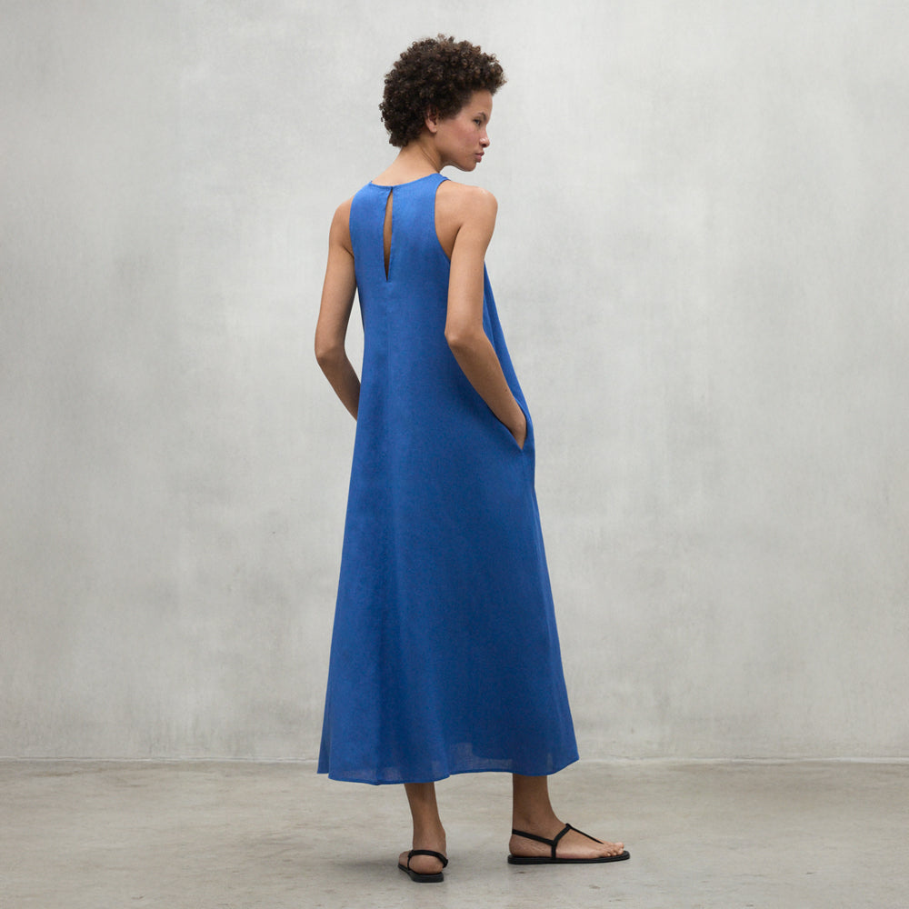 ECOALF MEDITERRANEAN BLUE UKARA DRESS FOR WOMEN