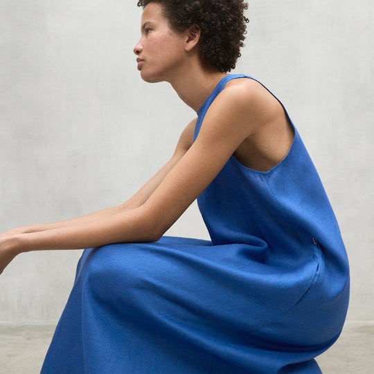 ECOALF MEDITERRANEAN BLUE UKARA DRESS FOR WOMEN