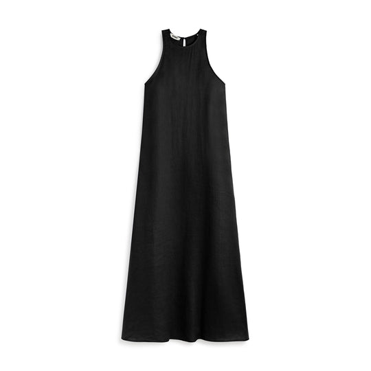 ECOALF BLACK UKARA DRESS FOR WOMEN