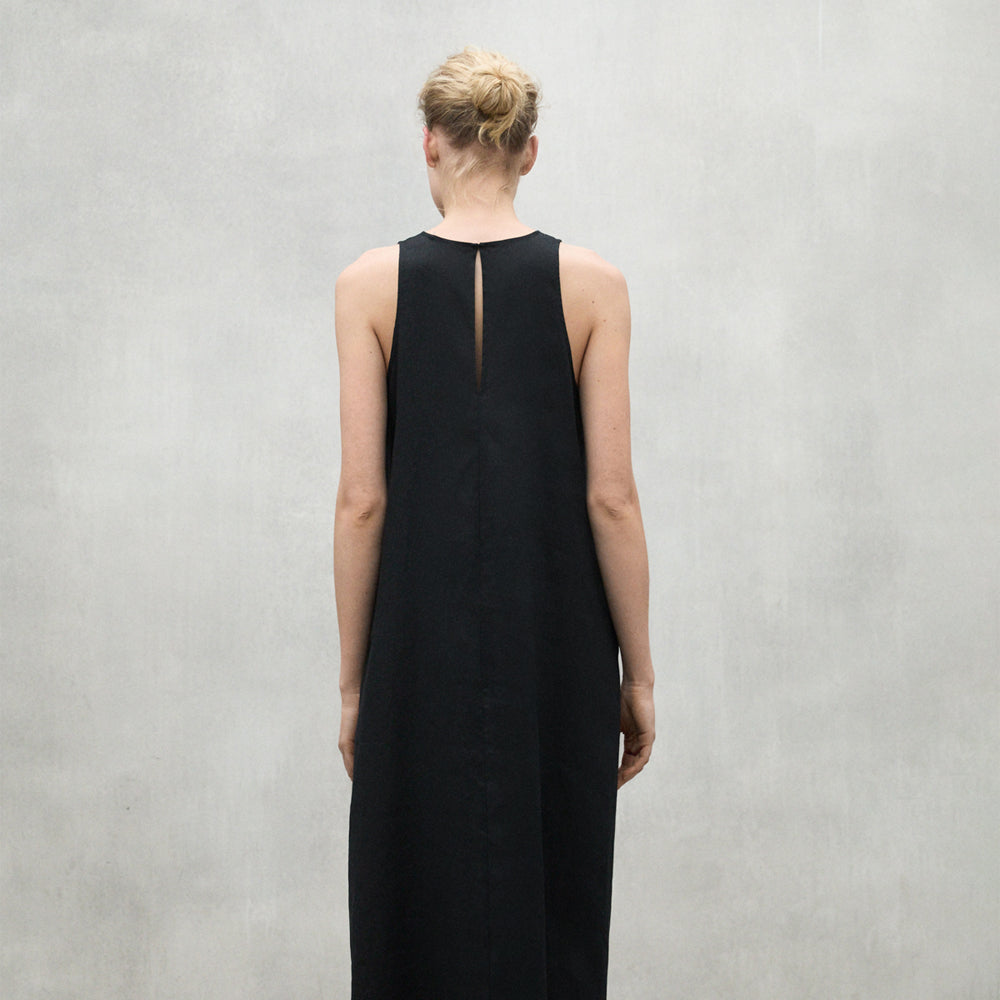 ECOALF BLACK UKARA DRESS FOR WOMEN