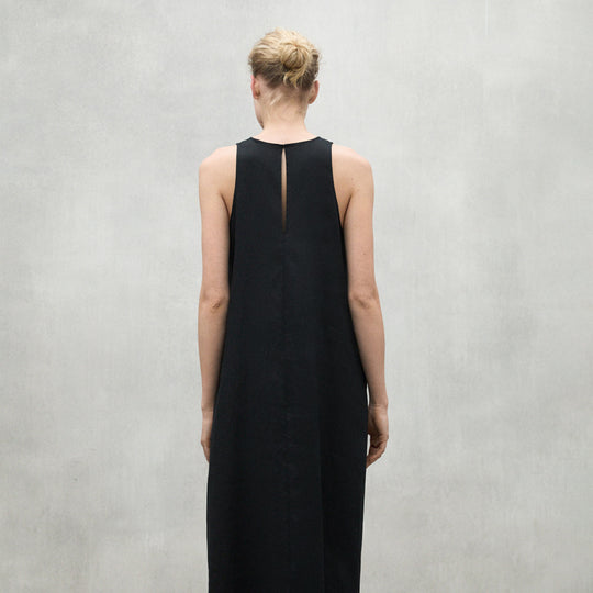 ECOALF BLACK UKARA DRESS FOR WOMEN