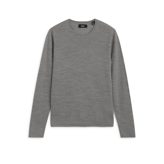ECOALF GREY MELANGE MILO SWEATER FOR WOMEN