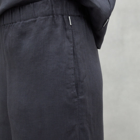 ECOALF DARK GREY MOSSI PANTS FOR WOMEN