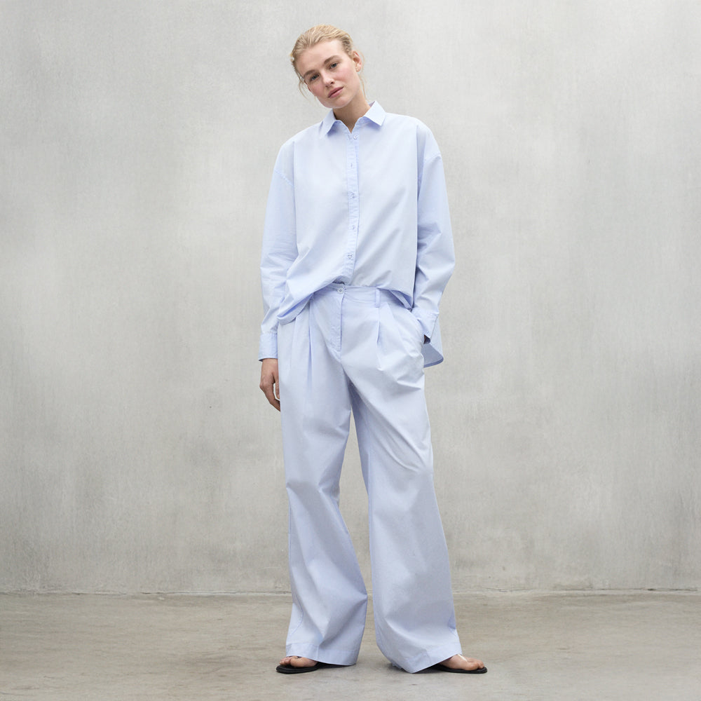 ECOALF SKY BLUE ONIAR PANTS FOR WOMEN