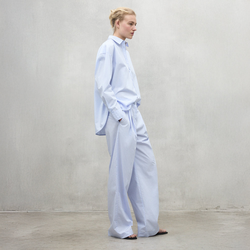 ECOALF SKY BLUE ONIAR PANTS FOR WOMEN