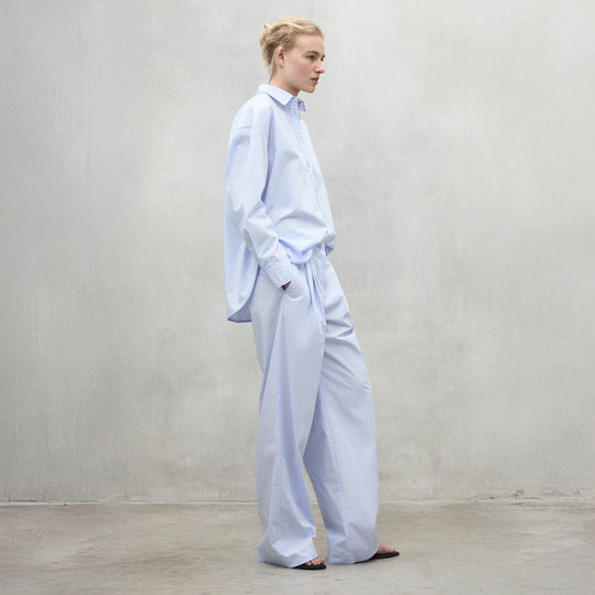 ECOALF SKY BLUE ONIAR PANTS FOR WOMEN