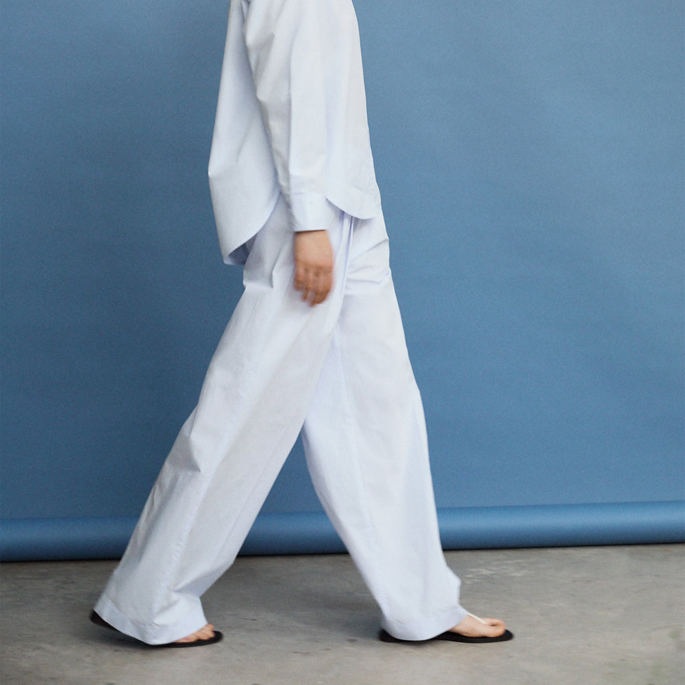 ECOALF SKY BLUE ONIAR PANTS FOR WOMEN