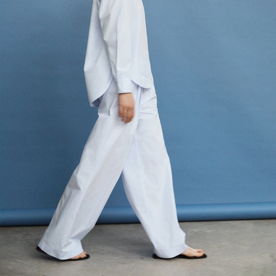 ECOALF SKY BLUE ONIAR PANTS FOR WOMEN