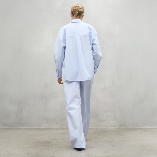 ECOALF SKY BLUE ONIAR PANTS FOR WOMEN