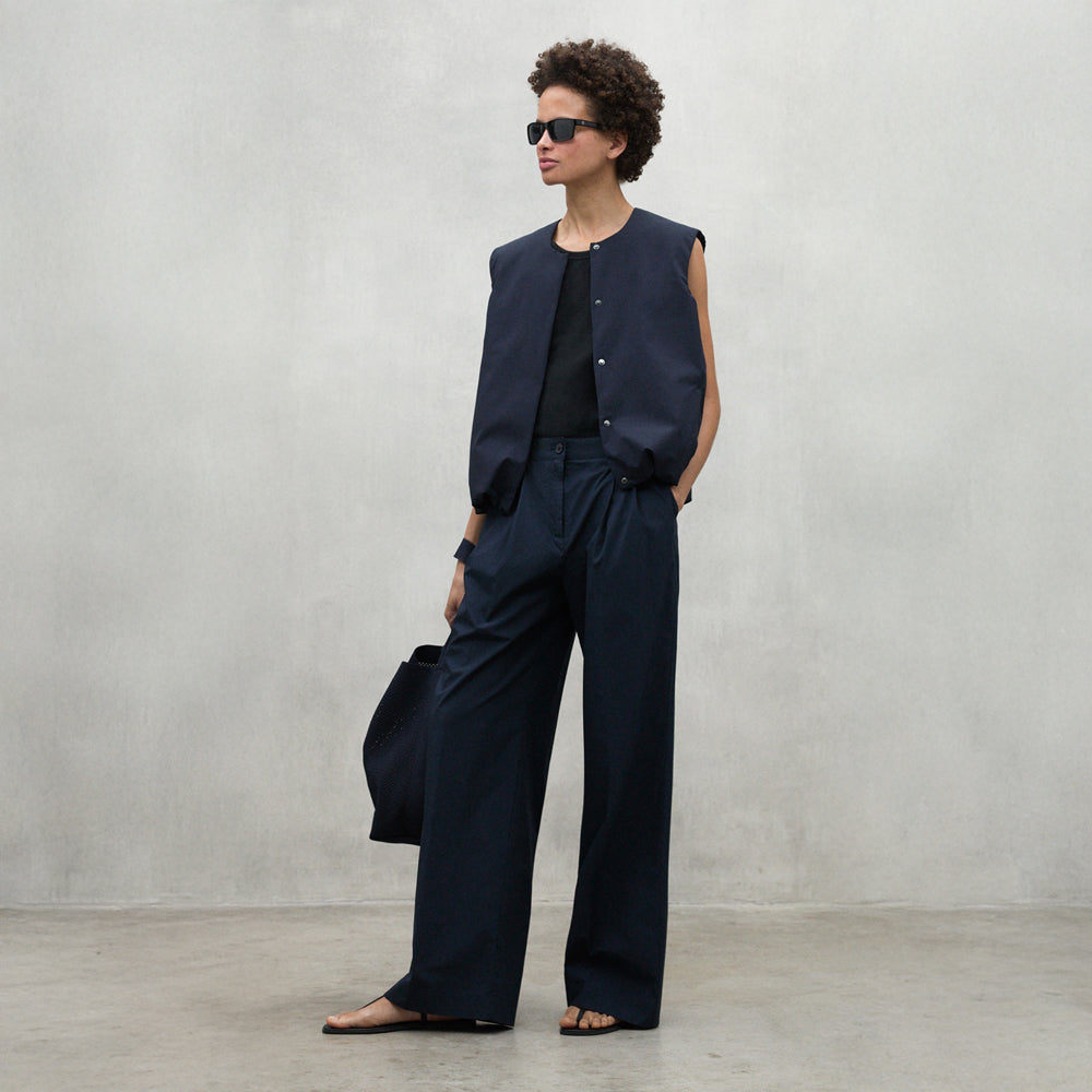 ECOALF DEEP NAVY ONIAR PANTS FOR WOMEN