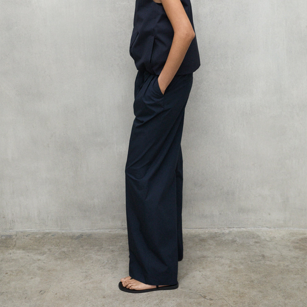 ECOALF DEEP NAVY ONIAR PANTS FOR WOMEN