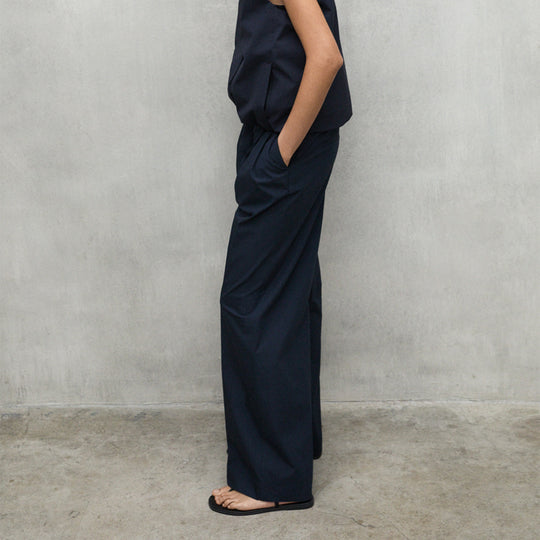 ECOALF DEEP NAVY ONIAR PANTS FOR WOMEN