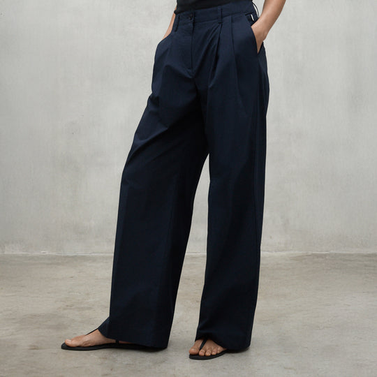 ECOALF DEEP NAVY ONIAR PANTS FOR WOMEN