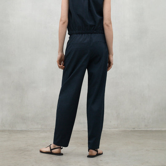 ECOALF DEEP NAVY RIPOLL PANTS FOR WOMEN