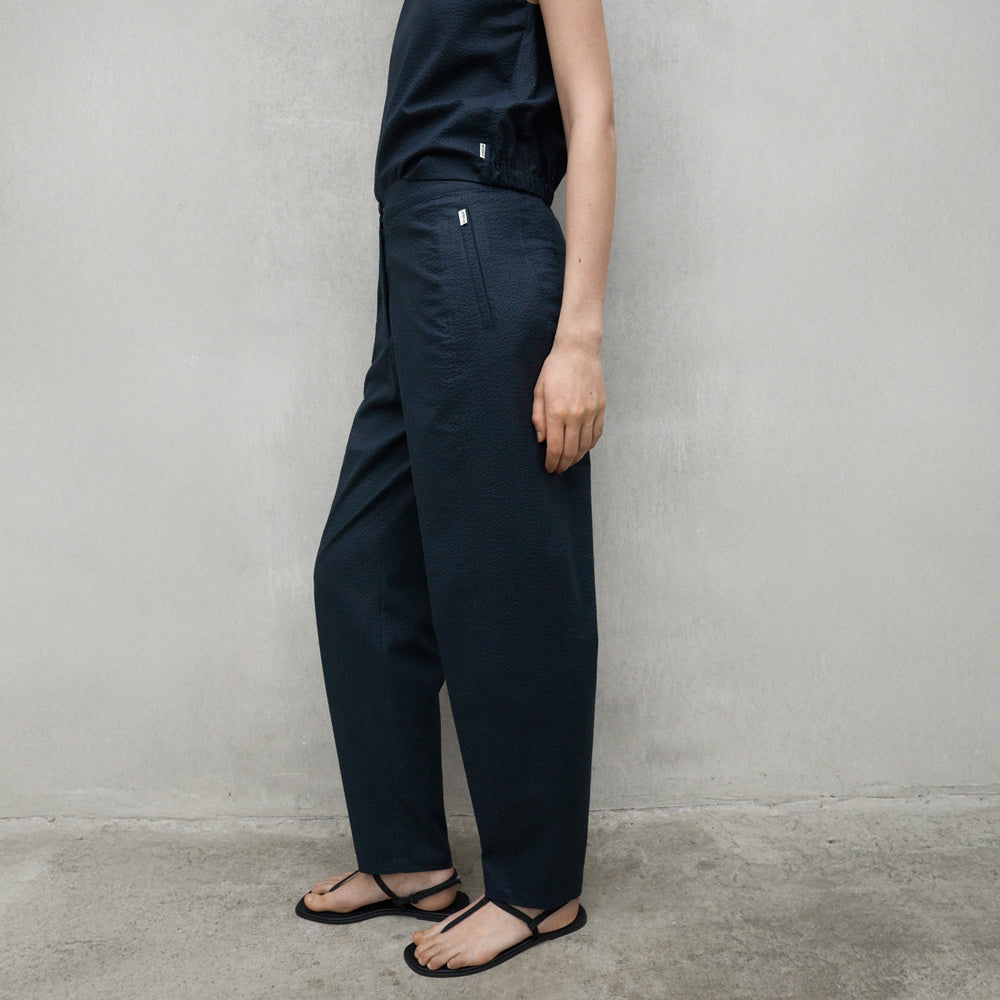 ECOALF DEEP NAVY RIPOLL PANTS FOR WOMEN