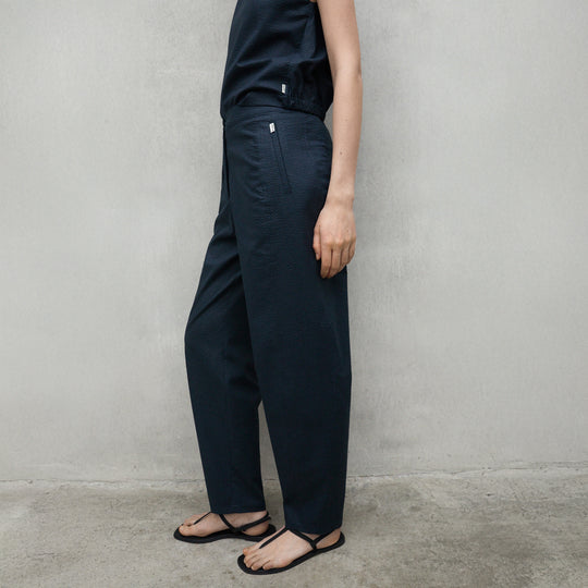 ECOALF DEEP NAVY RIPOLL PANTS FOR WOMEN