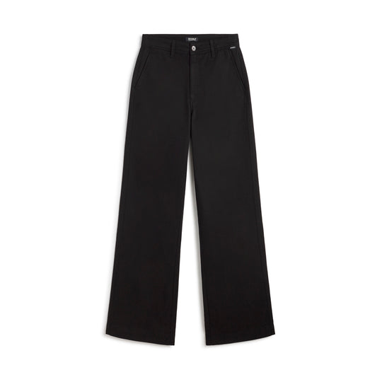 ECOALF BLACK VALLS TROUSERS FOR WOMEN - MYHOLDAL LEBANON