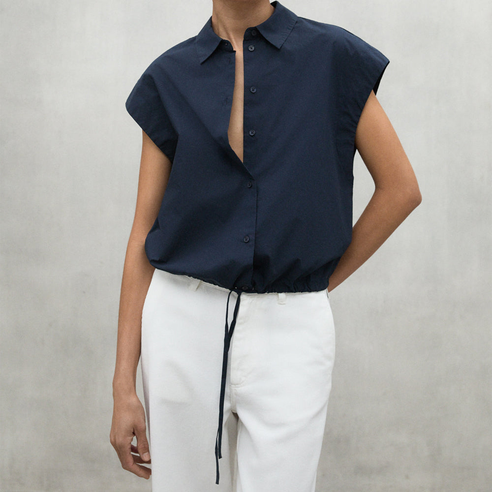 ECOALF WHITE VALLS PANTS FOR WOMEN