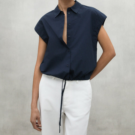 ECOALF WHITE VALLS PANTS FOR WOMEN
