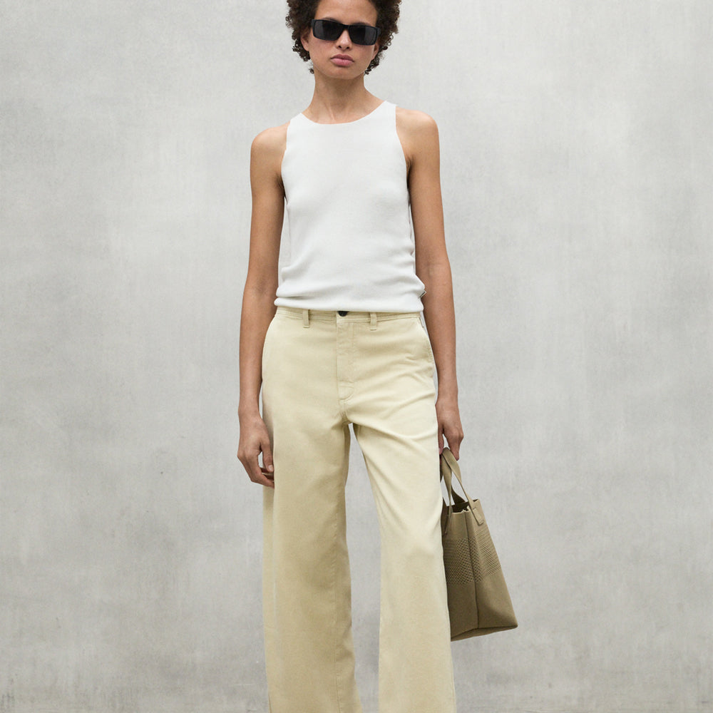 ECOALF VANILLA VALLS PANTS FOR WOMEN