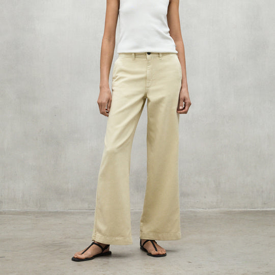 ECOALF VANILLA VALLS PANTS FOR WOMEN