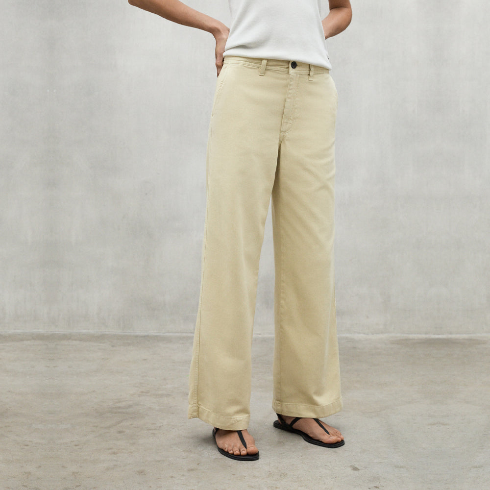 ECOALF VANILLA VALLS PANTS FOR WOMEN