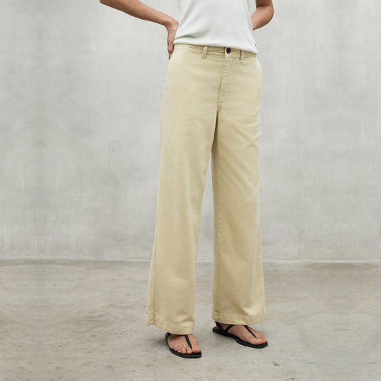 ECOALF VANILLA VALLS PANTS FOR WOMEN