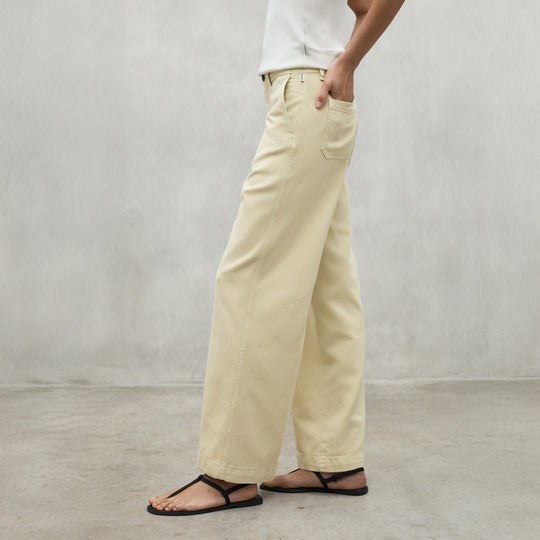 ECOALF VANILLA VALLS PANTS FOR WOMEN