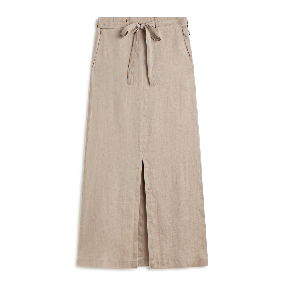 ECOALF MISTY BEIGE LARA SKIRT FOR WOMEN