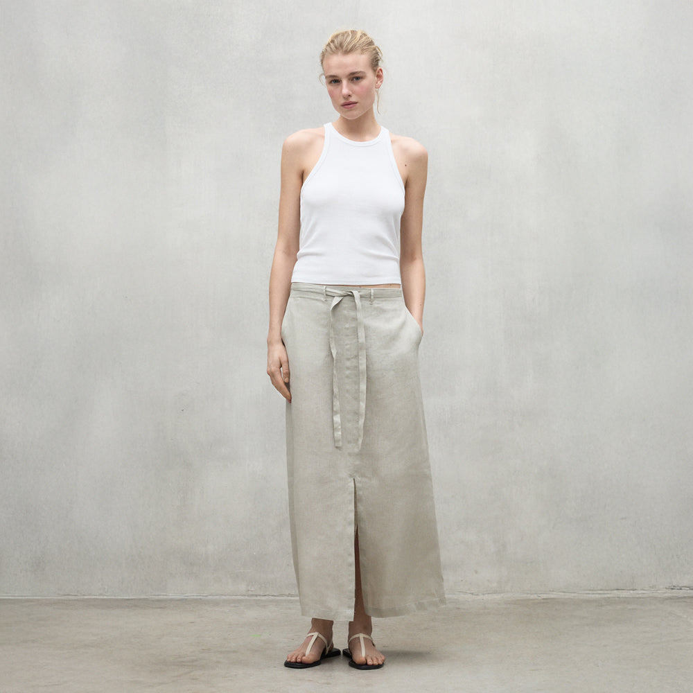 ECOALF MISTY BEIGE LARA SKIRT FOR WOMEN