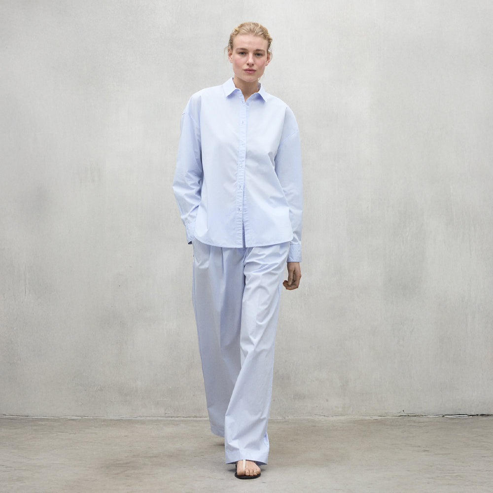 ECOALF SKY BLUE DARIA SHIRT FOR WOMEN