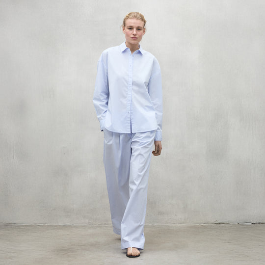 ECOALF SKY BLUE DARIA SHIRT FOR WOMEN