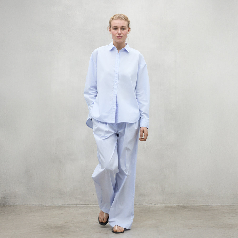 ECOALF SKY BLUE DARIA SHIRT FOR WOMEN