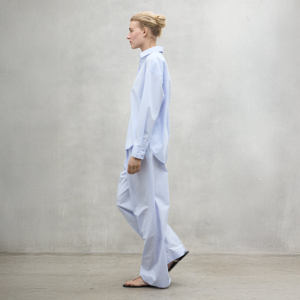 ECOALF SKY BLUE DARIA SHIRT FOR WOMEN