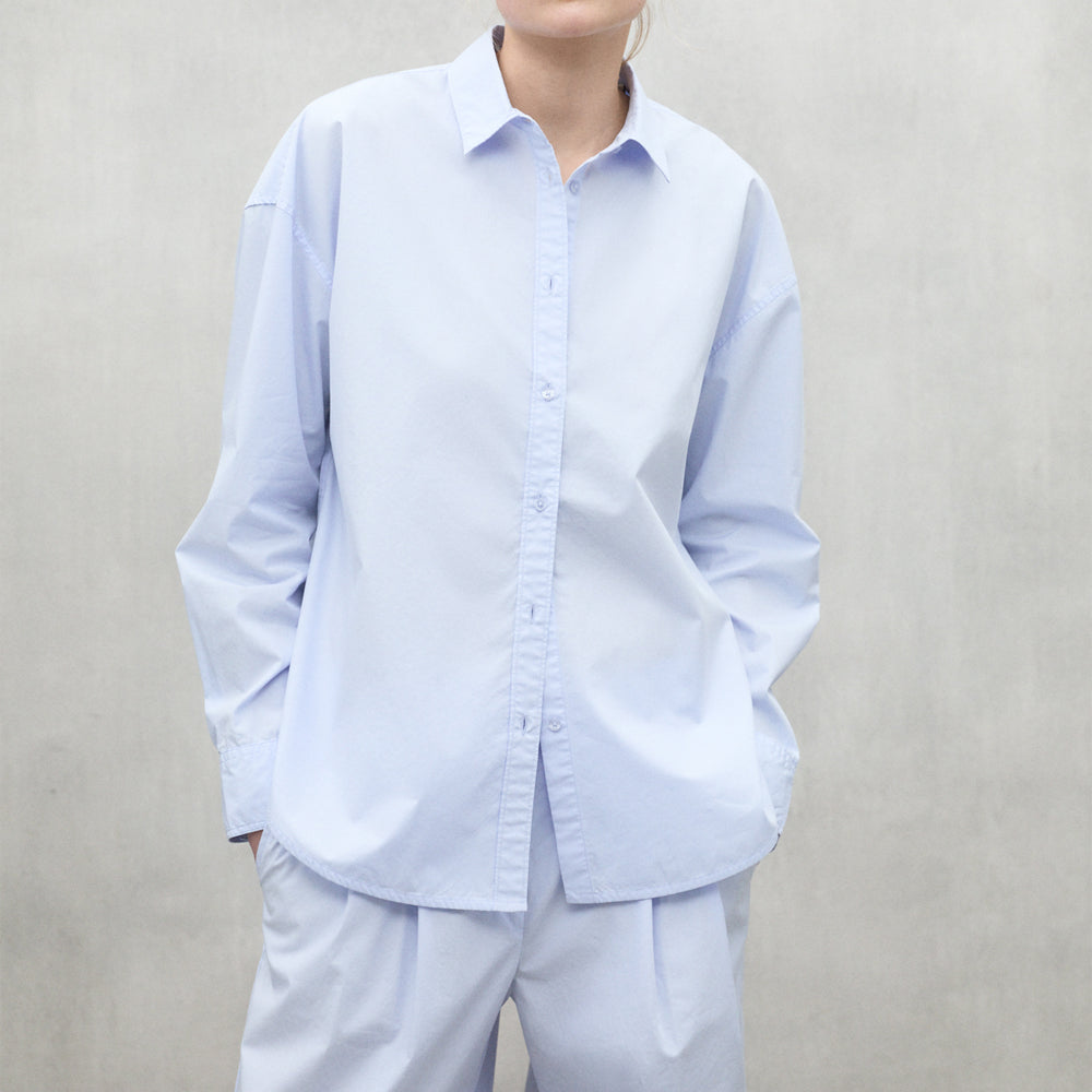 ECOALF SKY BLUE DARIA SHIRT FOR WOMEN
