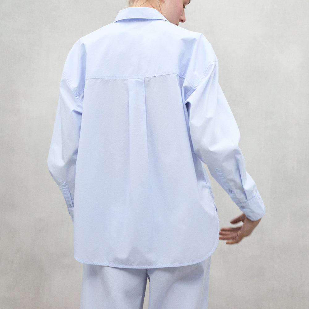 ECOALF SKY BLUE DARIA SHIRT FOR WOMEN