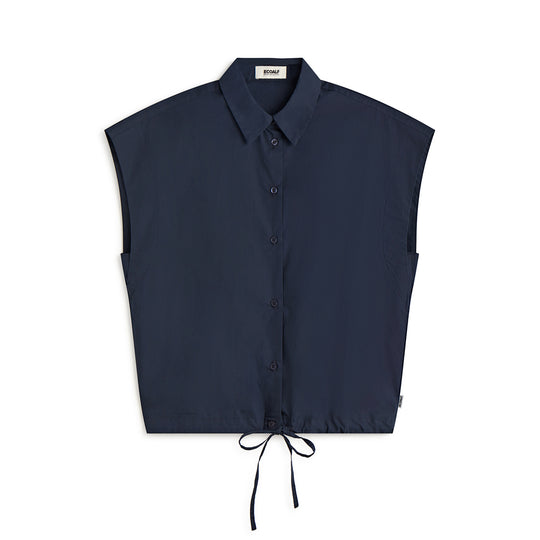 ECOALF DEEP NAVY FAYE SHIRT FOR WOMEN