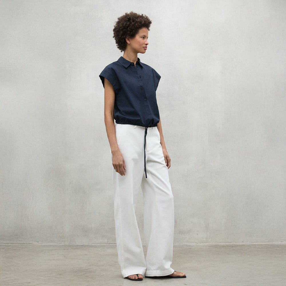 ECOALF DEEP NAVY FAYE SHIRT FOR WOMEN