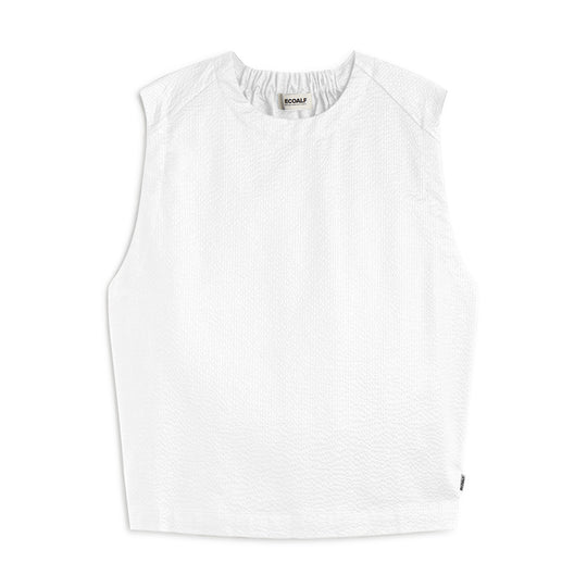 ECOALF WHITE HAILEY SHIRT FOR WOMEN - MYHOLDAL LEBANON