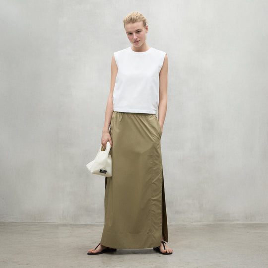 ECOALF WHITE HAILEY SHIRT FOR WOMEN - MYHOLDAL LEBANON