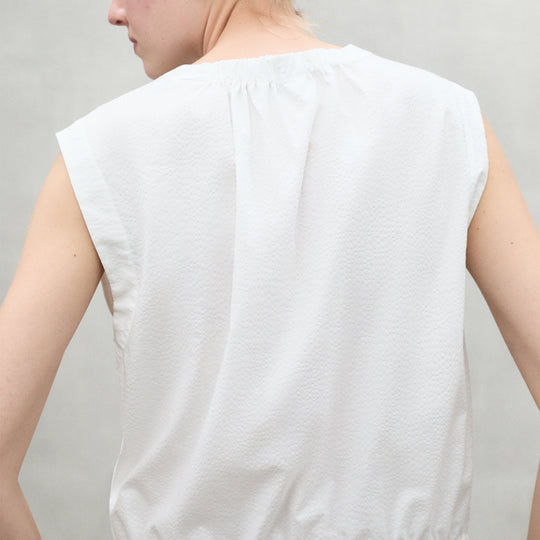 ECOALF WHITE HAILEY SHIRT FOR WOMEN - MYHOLDAL LEBANON