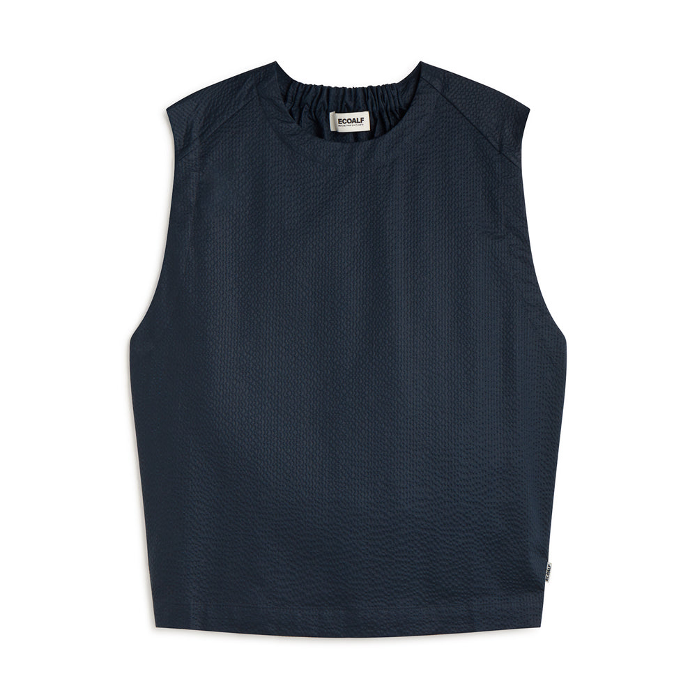 ECOALF DEEP NAVY HAILEY SHIRT FOR WOMEN