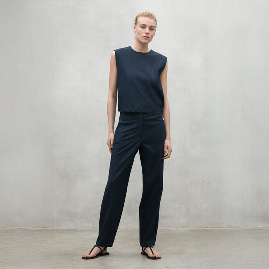 ECOALF DEEP NAVY HAILEY SHIRT FOR WOMEN