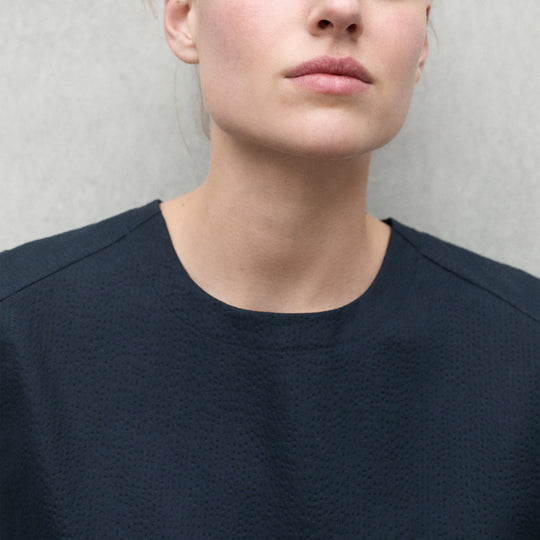 ECOALF DEEP NAVY HAILEY SHIRT FOR WOMEN