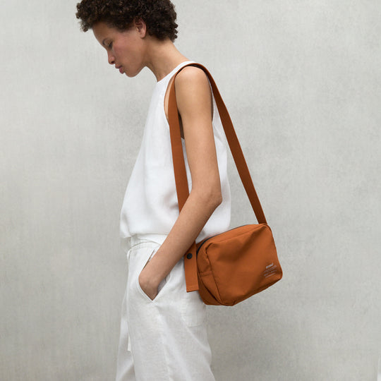 ECOALF WHITE JAZZ SHIRT FOR WOMEN
