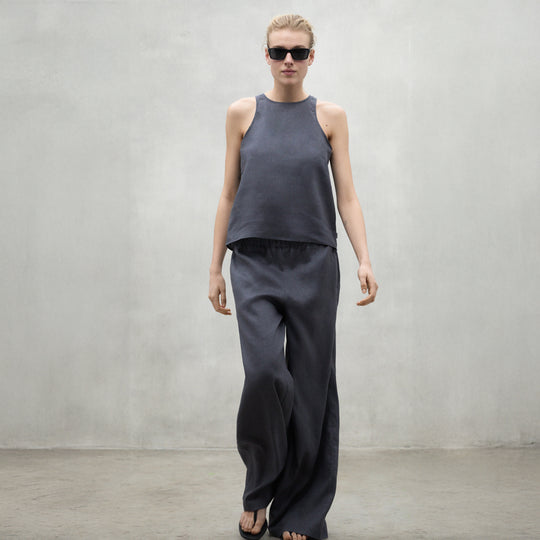 ECOALF DARK GREY JAZZ SHIRT FOR WOMEN